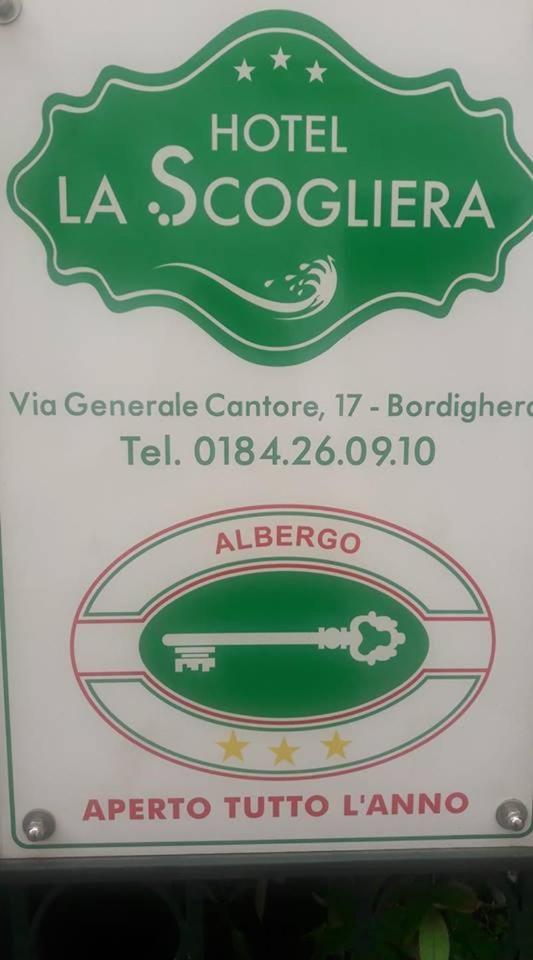 Hotel La Scogliera Bordighera Zewnętrze zdjęcie